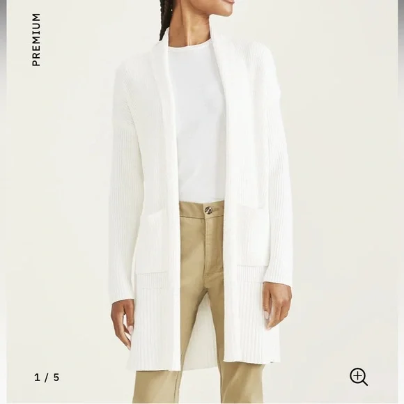 Dockers Sweaters Dockers Long Cardigan Sweater Relaxed Fit